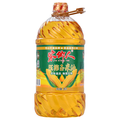 Hometown pure corn oil 5L pressed first-grade non-GMO edible oil manufacturer direct sales household edible commercial oil