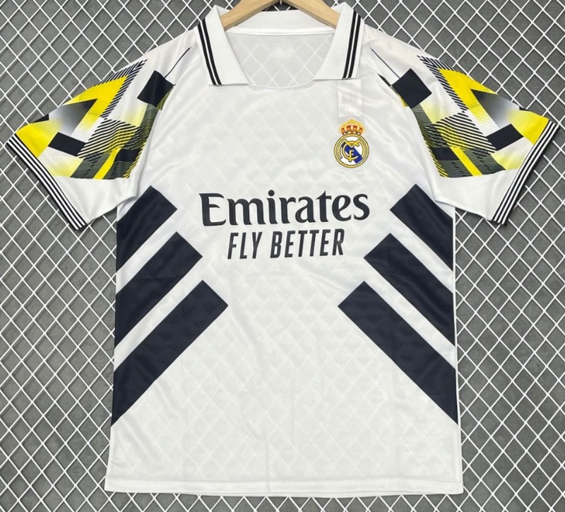 新款足球服2526皇马巴西特别版短袖跨境t恤 Real Madrid足球衣|undefined