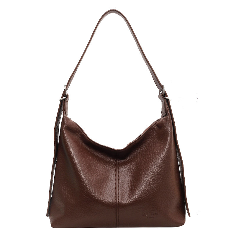 Shengmi Large Capacity For Women New Versatile Simple Casual Shoulder Bag Dog Tooth Designer Pattern Tote_voghion.com