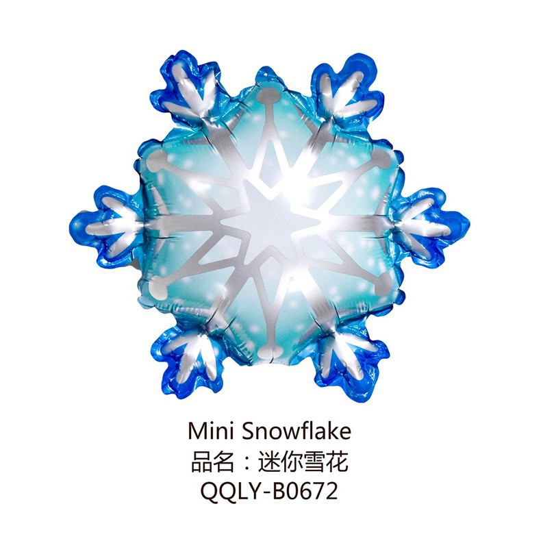 Navidad decoración de dibujos animados globo de aluminio centro comercial tienda fiesta decoración suministros Santa Claus globo