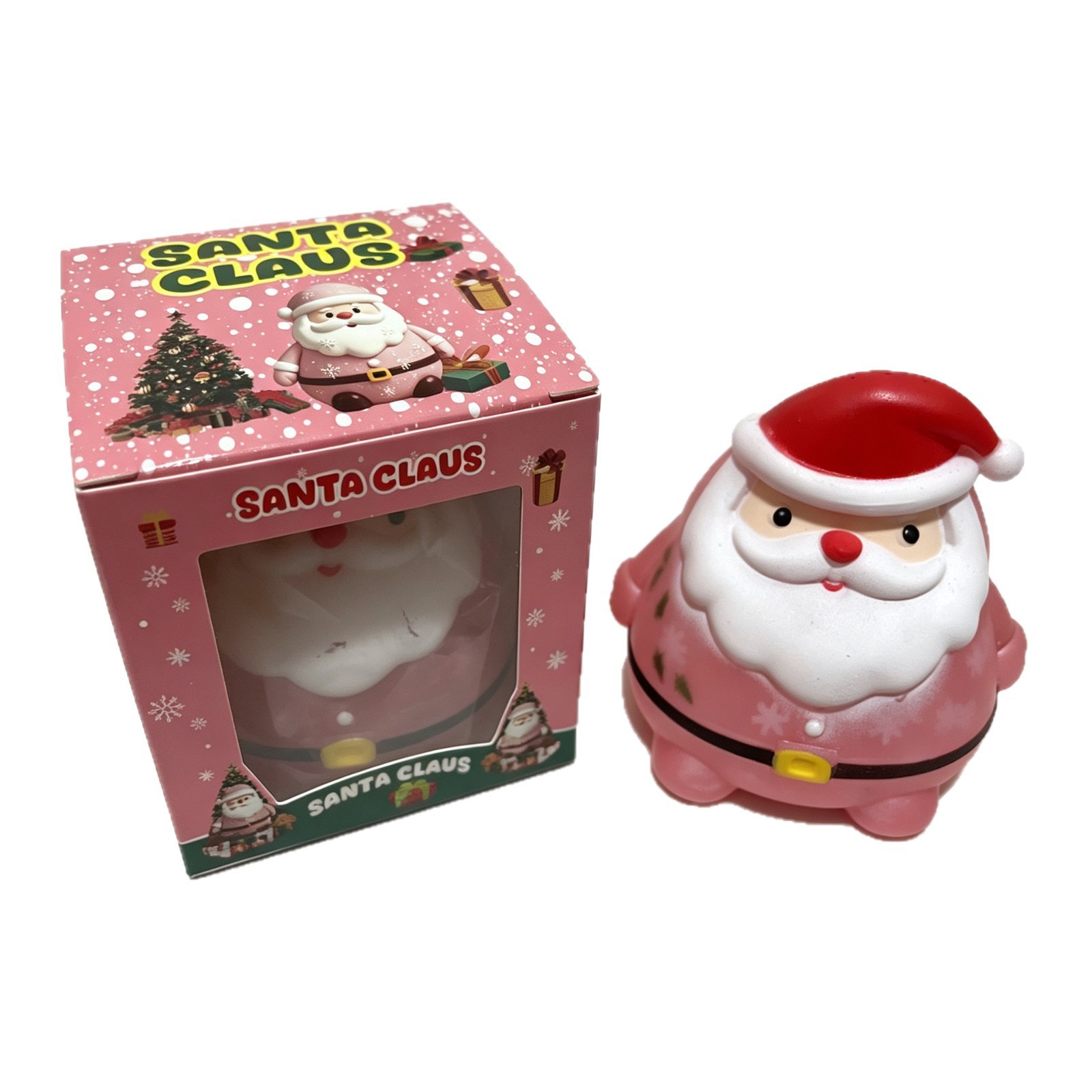 2026 Nuevo Santa Claus transfronterizo maltosa rebote lento pellizco feliz descompresión juguete lindo divertido regalo caja image 6