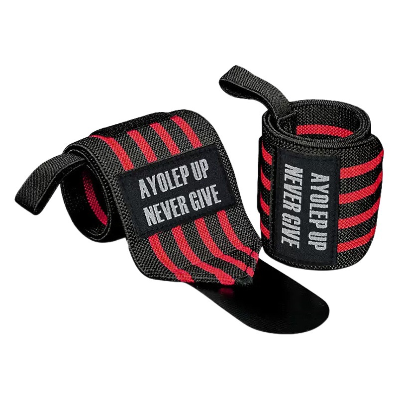Wrist Brace with Compression for Sports Protection, Professional Weightlifting Wrist Strain Relief, Adjustable and Thickened Band for Men and Women