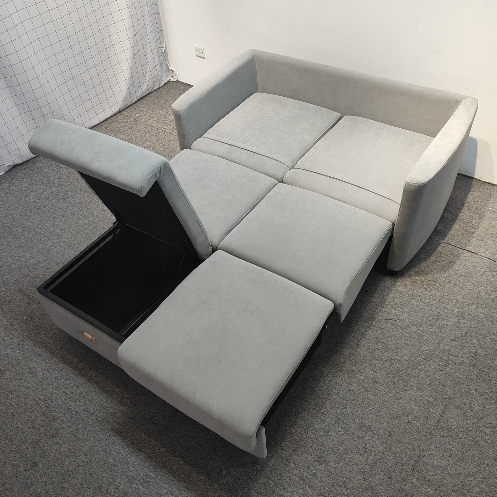Sofá cama plegable multifuncional simple y de doble uso, silla de acompañamiento médico, almacenamiento de exportación de comercio exterior de hotel, peinado