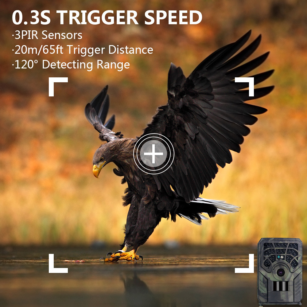 PR300 clásica cámara deportiva infrarroja barata al aire libre, cámara de vigilancia para tomar fotografías