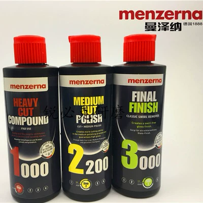 Car wax menzerna