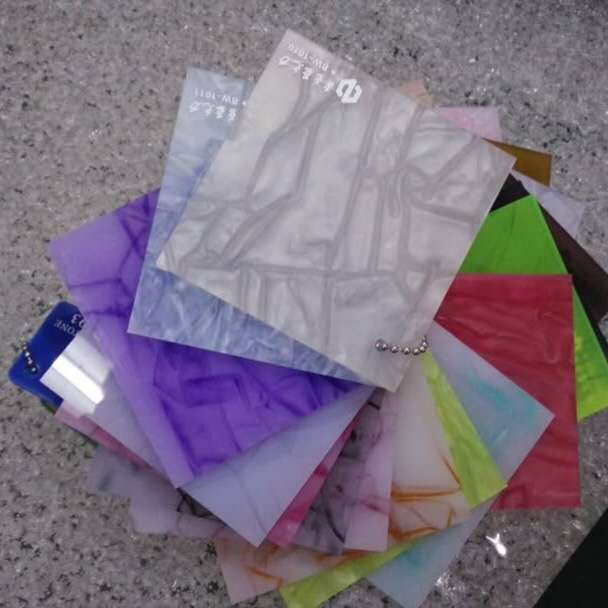 森普牌云彩波纹亚克力色串