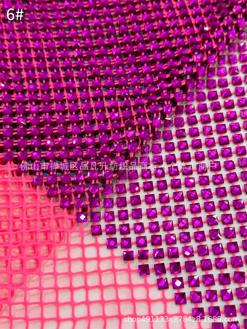 Tortuga tela de perforación caliente de malla cena de fiesta espectáculo ropa de moda tela al por mayor comercio exterior transfronterizo spot