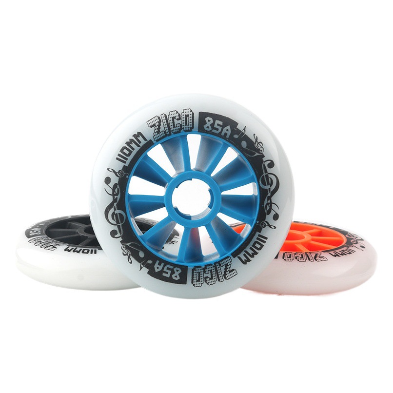 Roller Skates Speed Pulley Street Wheel Racing Large Cake Wheel 90/100/110mm High Elasticity High Wear Resistance 85A