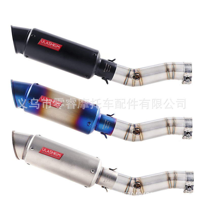 Motorcycle Modified Exhaust Pipe Gsxr700 Gsxr750 K7 Gsxr 600 750 08-09 Middle Section