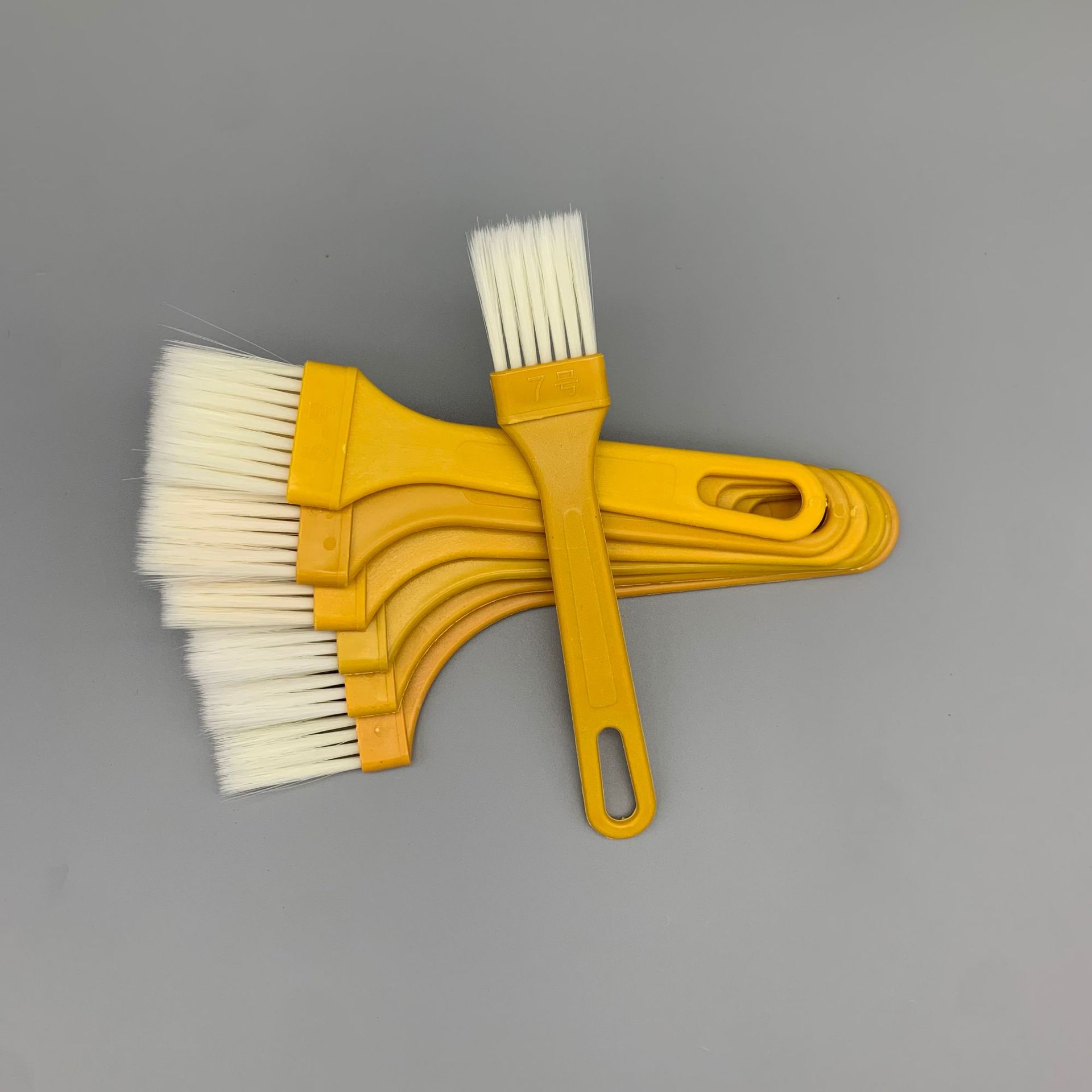 Fábrica de cepillo de mango delgado cepillo de barrera de cenizas cepillo de plástico barbacoa cepillo de implante de cepillo teclado especial para la eliminación de polvo