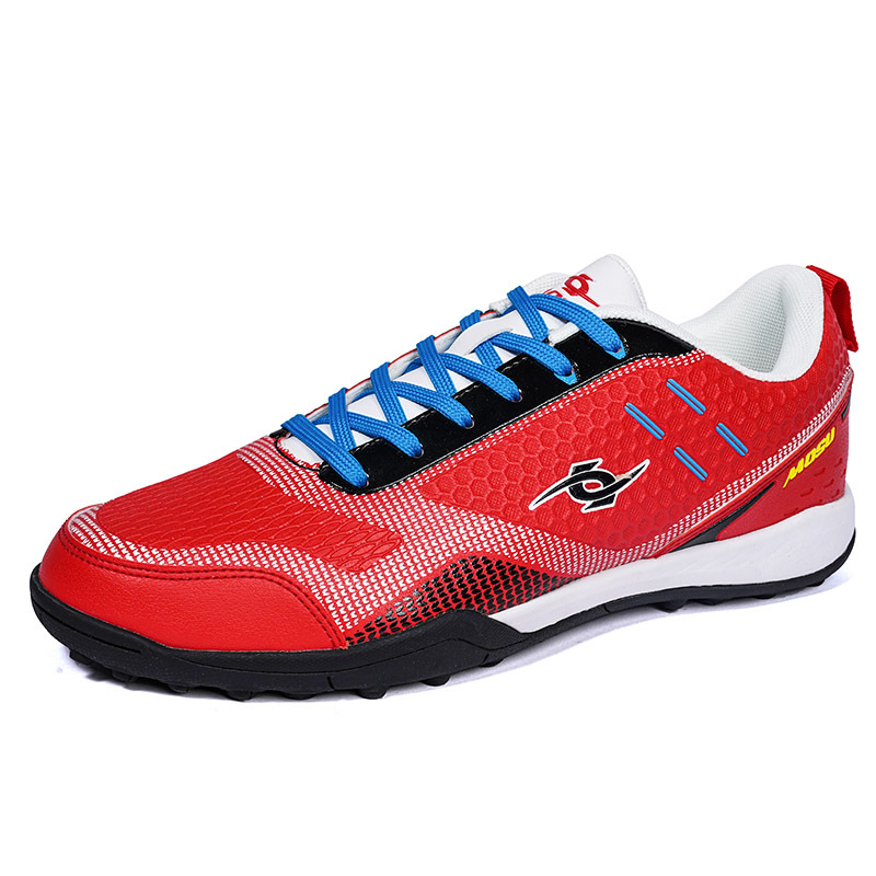 2025 zapatos de fútbol nuevos anti-deslizante para hombres y mujeres estudiantes de clavos de césped de clavos de césped transfronterizos fábrica de jóvenes