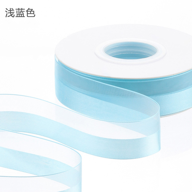 Huaxi medio satén medio satén de seda cinta floral empaque diy regalo cinta floral material de envoltura floral