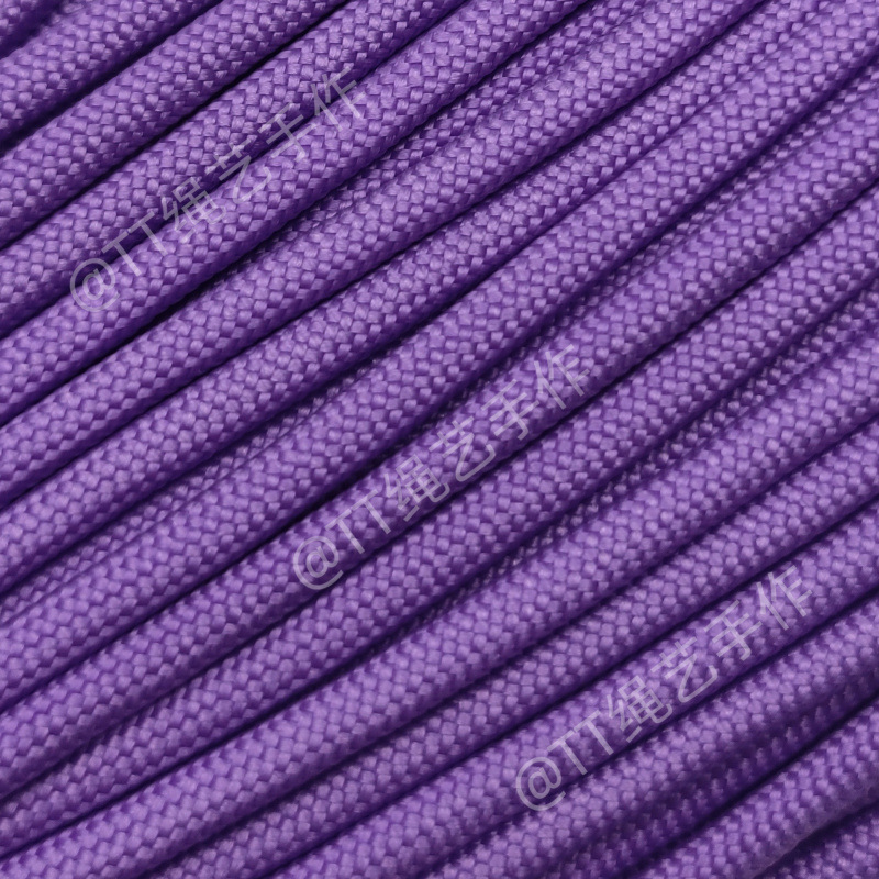4mm七芯伞绳550磅尼龙绳EDC手工线绳DIY编织伞绳户外帐篷绳5米/扎|undefined