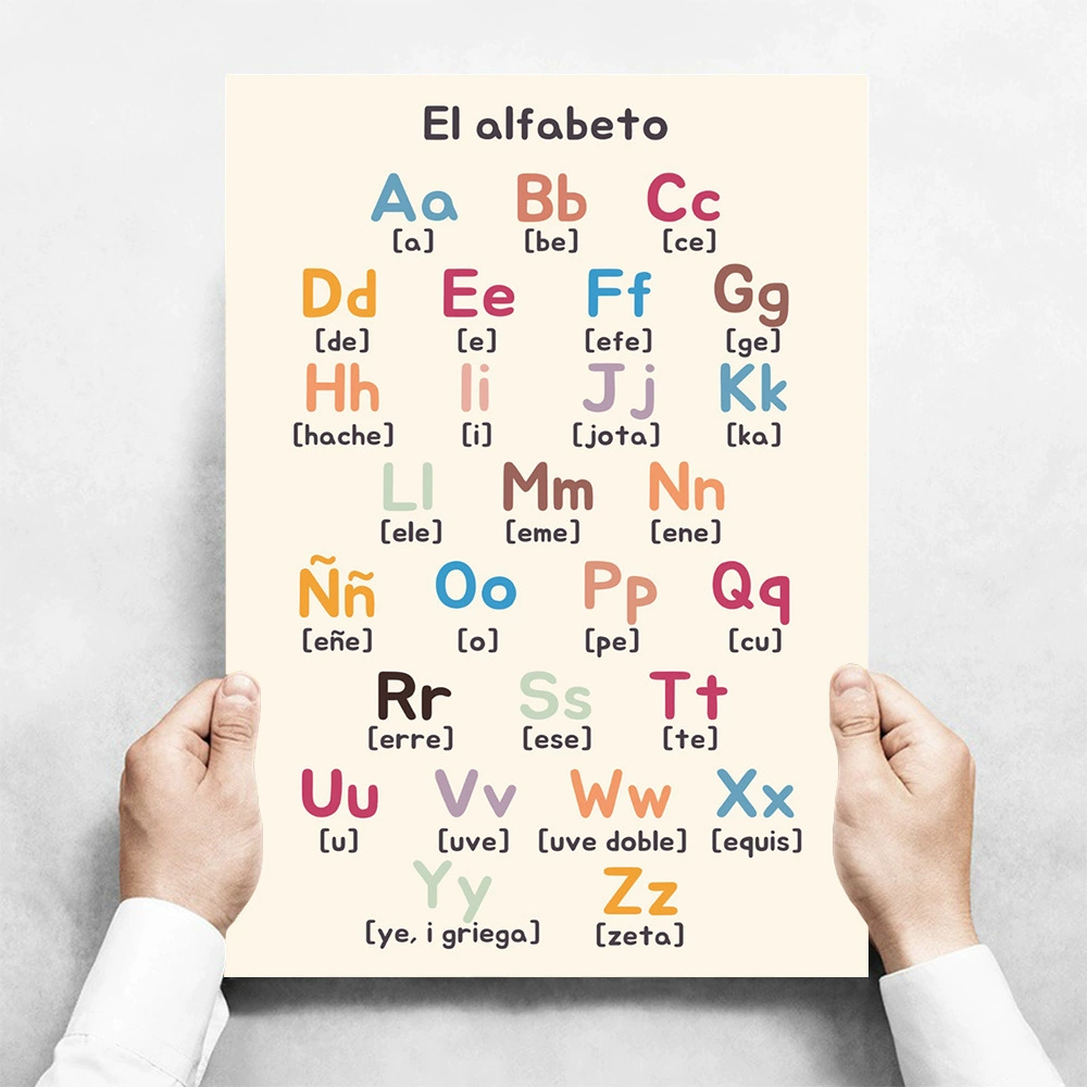 Teaching school poster for early age, early education, training