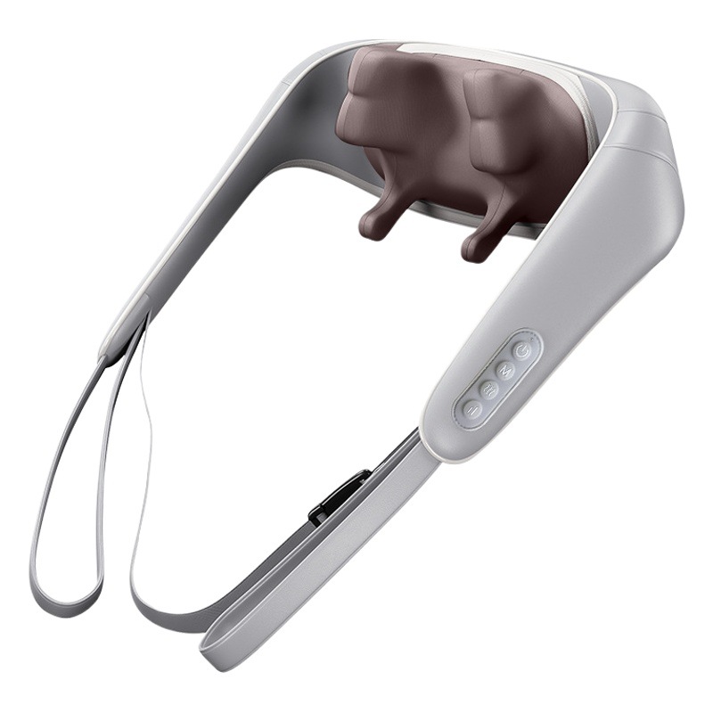 Cuello masajeador cervical trapezoidal músculo hombro cintura cuello amasado inteligente compresa caliente multifuncional masajeador chal