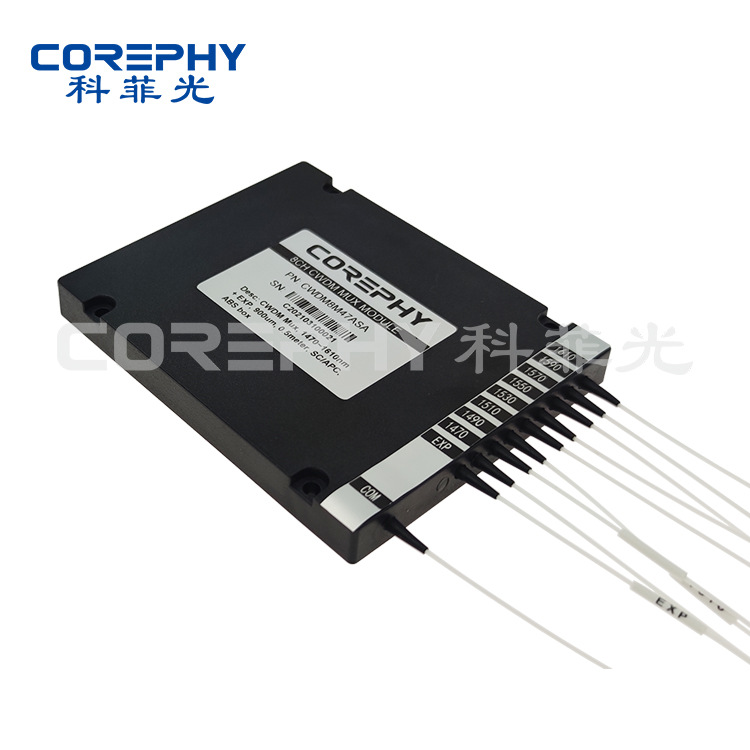 带升级端 监控端 1310-1450 8+1CH 粗波分复用器 合波 分波 CWDM