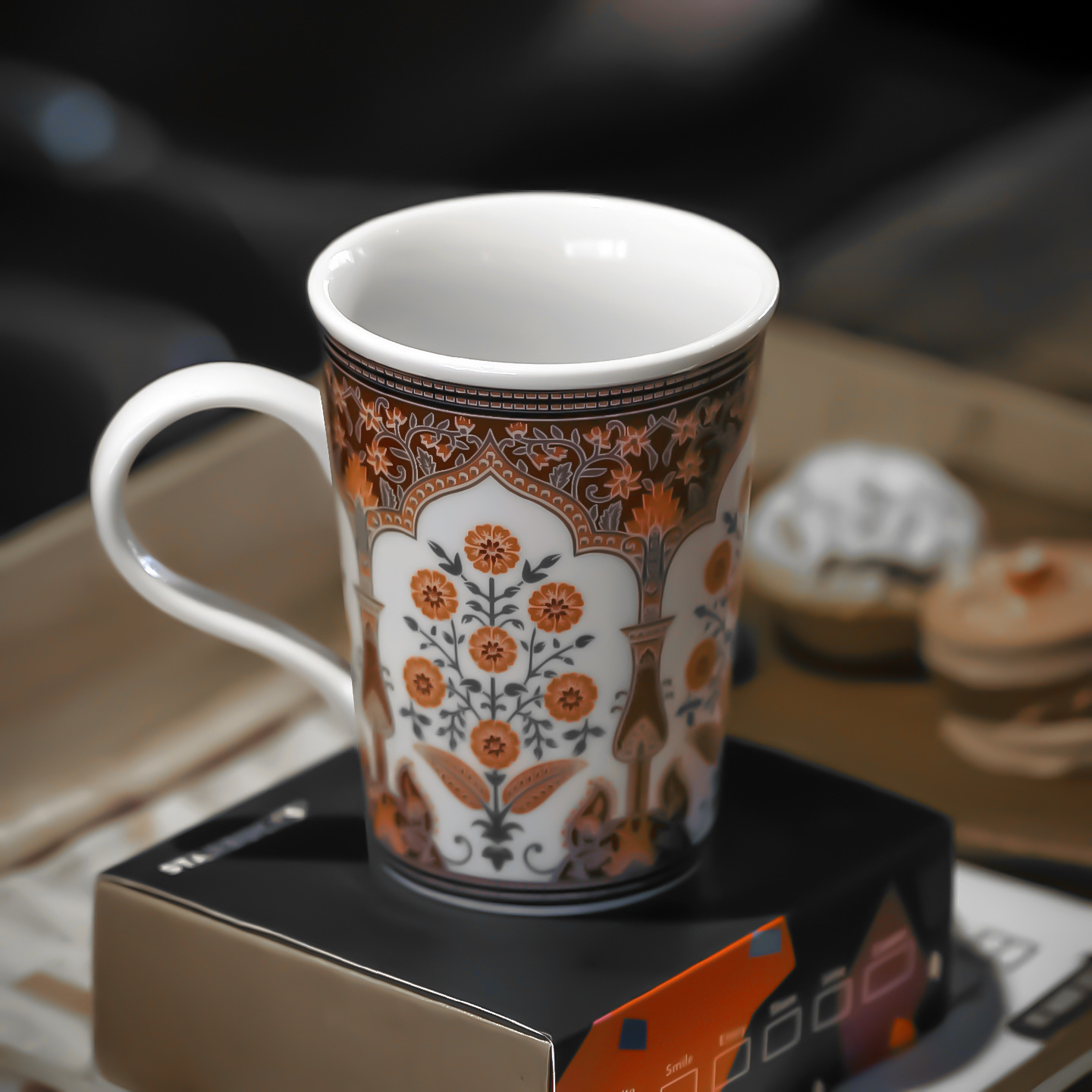 北4-秘密花园马克杯（红高款）300ml