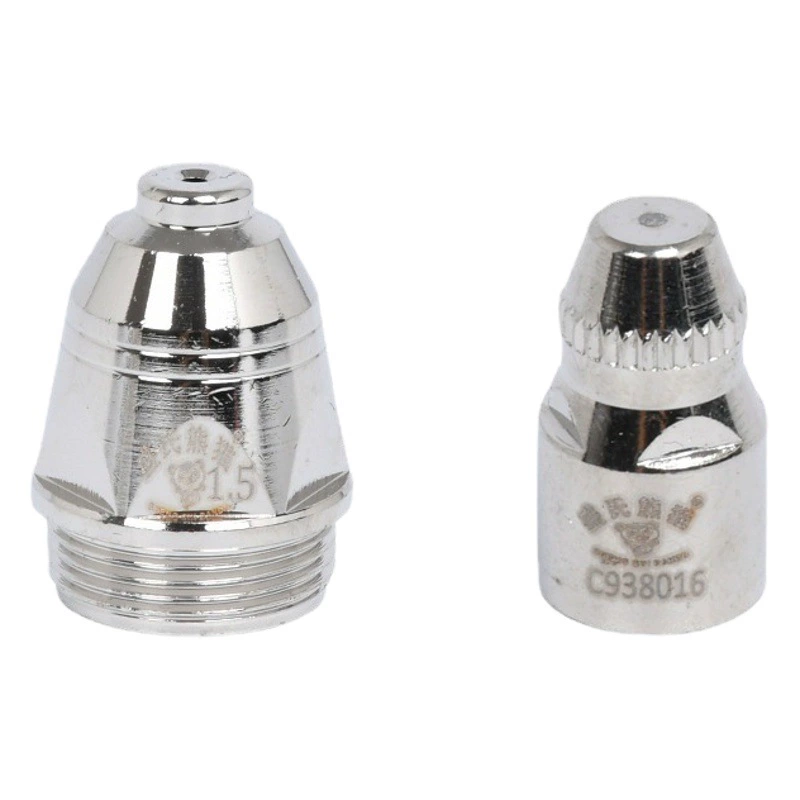 Оптовая плазменной резки сопла пистолет головка 100/120 резки аксессуары гафний хром Цирконий медный электрод P80 электрод резки сопла