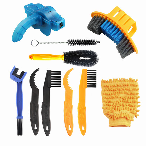 Bicycle chain washer cleaning brush set chain mountain bike accessories maintenance tool cleaning brush 20 styles