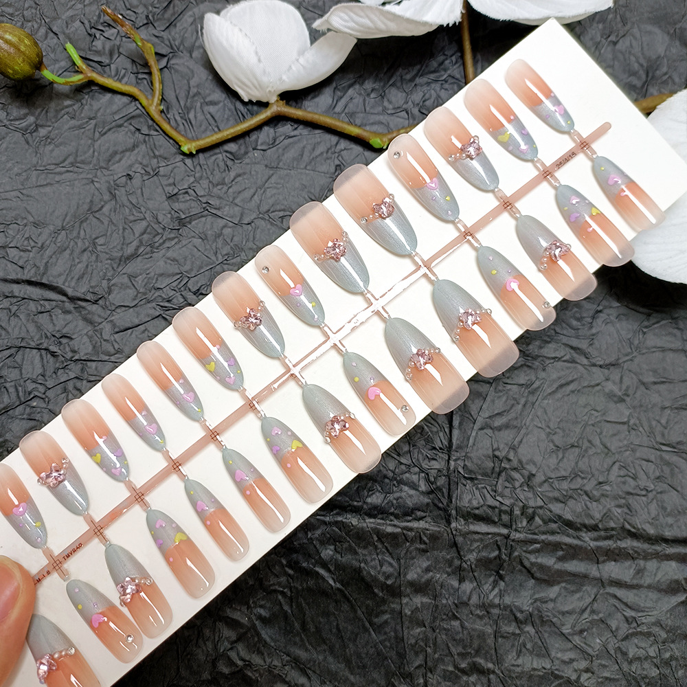 Nueva tira de venta caliente, piezas de uñas prefabricadas, ojos de gato de color mágico, piezas de uñas, piezas de uñas de uñas degradadas, piezas de uñas image 30