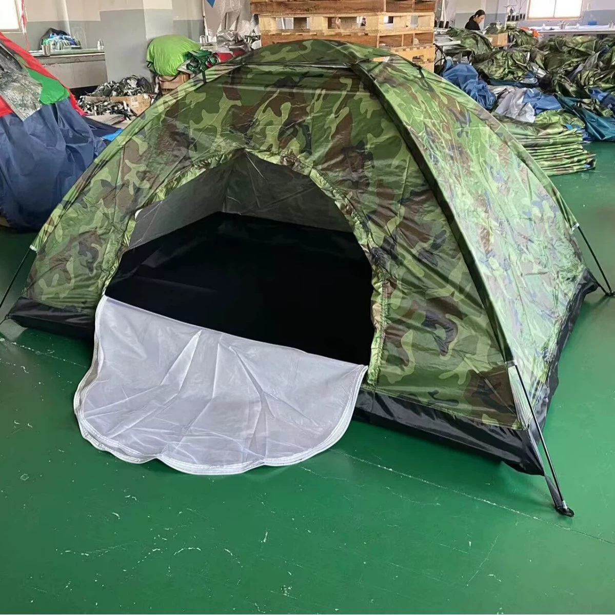 极地虎 Камуфляжный походный палатка двойной для кемпинга, оптом, подарок на день рождения
