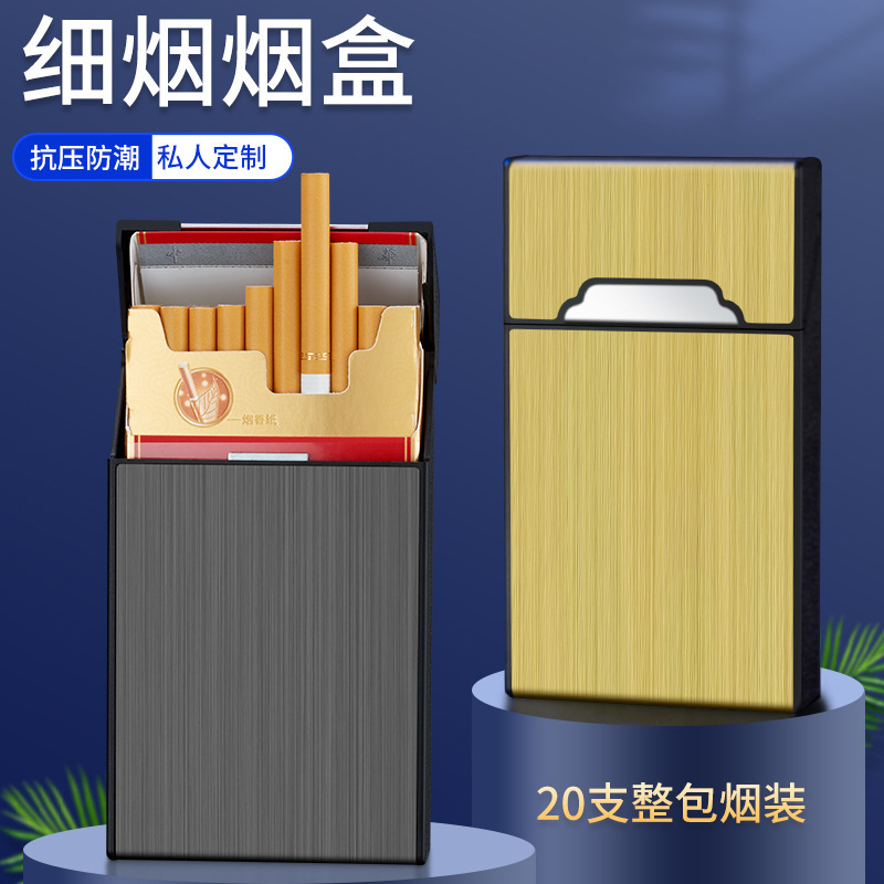 A1 creative fine smoke 20 whole packaging aluminum alloy waterproof moisture-proof pressure-proof coarse smoke 16 cigarette box smoking wholesale A1 creative fine smoke 20 whole packaging aluminum alloy waterproof moisture-proof pressure-proof coarse smoke 16 cigarette box smoking wholesale