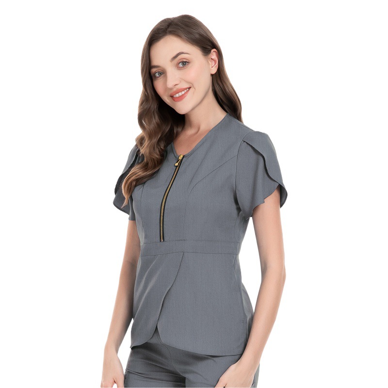 Uniformes de trabajo de gran tamaño estilo europeo y americano para médicos y enfermeras, uniformes para enfermeras de hospitales de belleza y mascotas, uniformes quirúrgicos para UCI