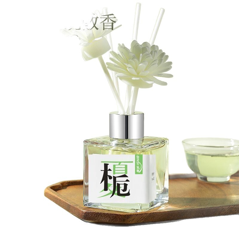 香薰家用卧室内酒店卫生间除臭持久留香栀子桂花精油藤条香氛|undefined