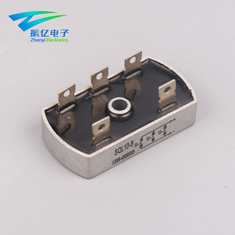 源头厂家三相桥式整流桥SQL10-8直流电机整流器配件整流桥组