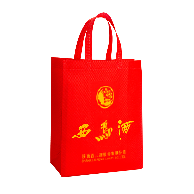 Bolsa de licor no tejido hecha a medida botella única Fu Zi bolsas de cigarrillos personalizadas rojas bolsas de regalo de té lote