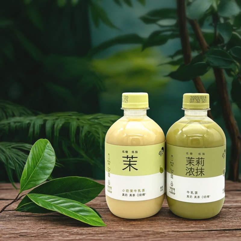 New Product Hitea Little Milk Jasmine Milk Tea Jasmine Rich Milk Tea Low Sugar Low Fat Milk Tea Afternoon Tea Drink Real Tea