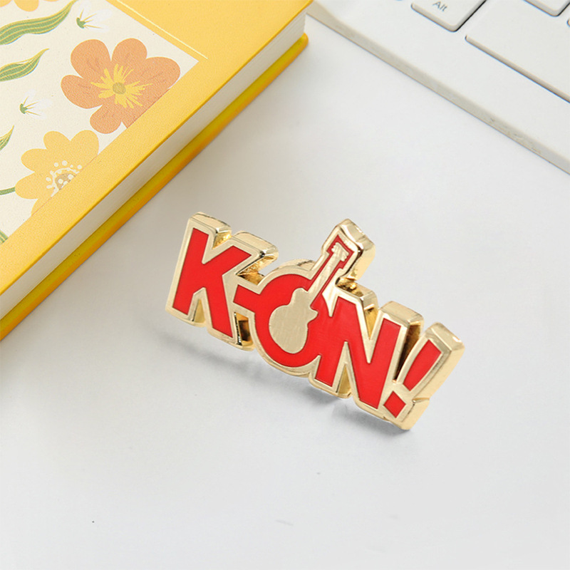 Karin Girl Brooch Anime Peripheral Badge Creative Guitar Text Enamel Badge Band Lovers Decoration Karin Girl Brooch Anime Peripheral Badge Creative Guitar Text Enamel Badge Band Lovers Decoration