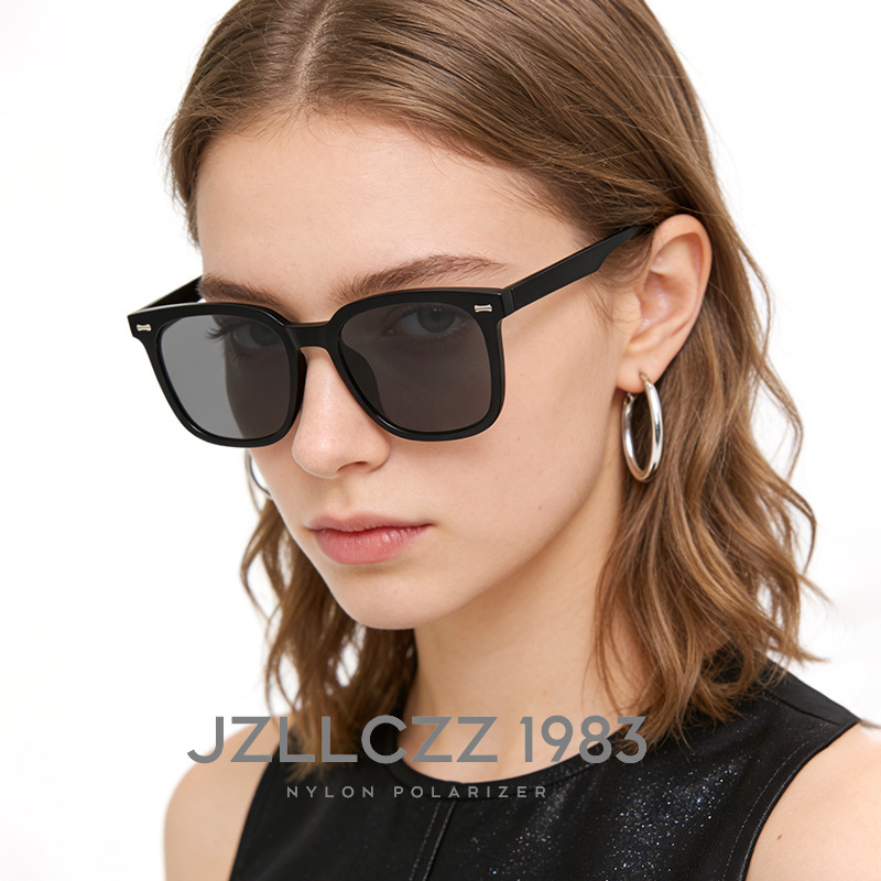 Nylon Polarized Sunglasses, Square-Frame Sunglasses, High-End, Anti-Uv, Driving-Specific, Big-Name Glasses, Same Style for Men and Women Nylon Polarized Sunglasses, Square-Frame Sunglasses, High-End, Anti-Uv, Driving-Specific, Big-Name Glasses, Same Style for Men and Women