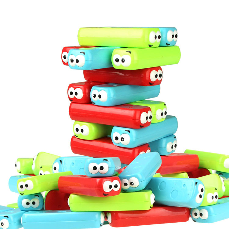 抽抽乐儿童桌面游戏叠叠乐叠塔积木堆高层层聚会玩具休闲娱乐玩具