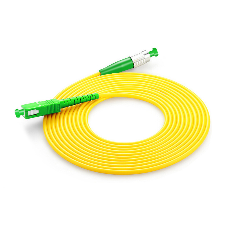 电信级光纤跳线FCAPC-SCAPC单模单芯1.5米收发器尾纤网络级光纤线