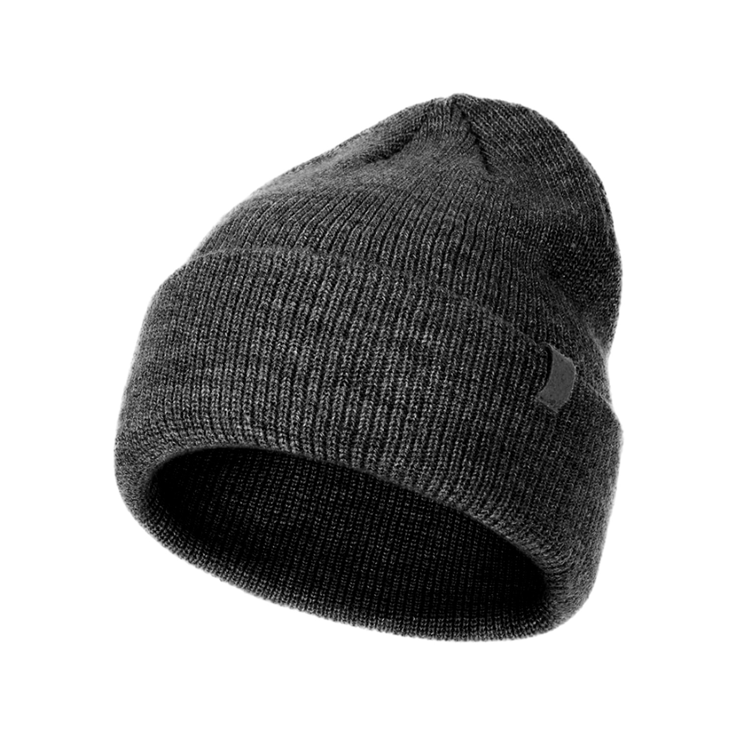 Unisex Kinder und Erwachsene gestrickte Wintermütze warm verdickt mehrfarbig_voghion.com