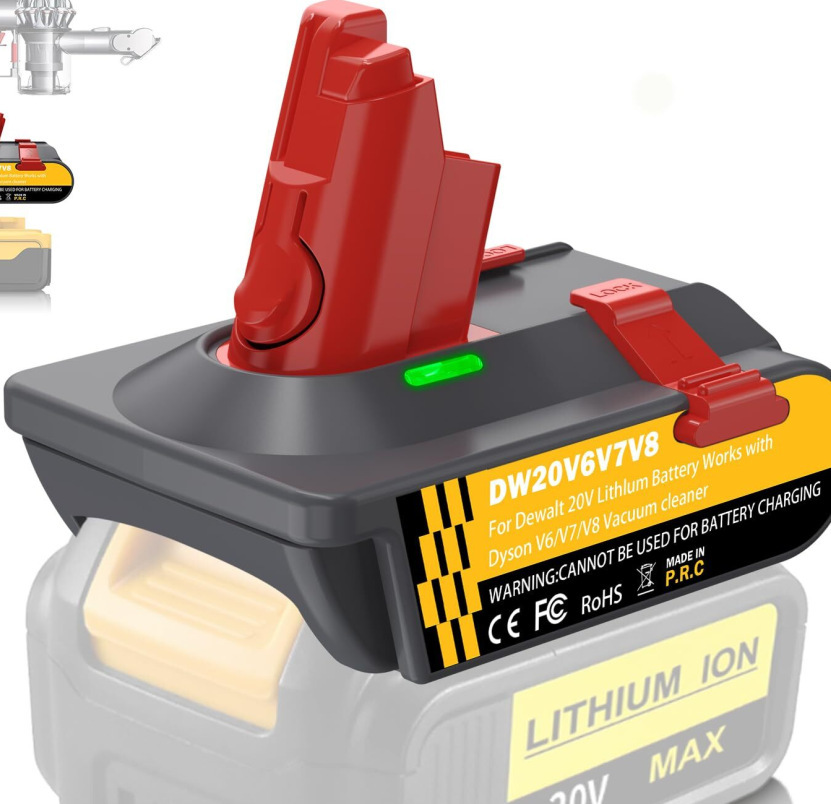 Adaptación para DYSON Dyson Vacuum Cleaner V7 V8 Adaptación para herramientas de Watch Makeda Dewey Batería de litio