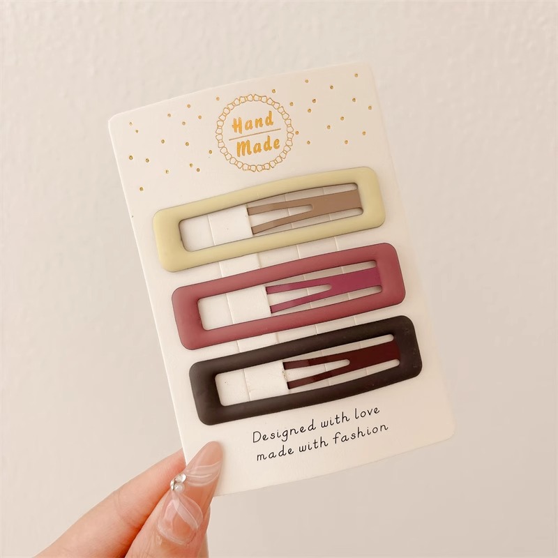 Meilad clip para el cabello para mujeres 2025 nuevo red lateral bang clip para el cabello frente clip para el cabello BB clip para el cabello