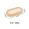 Small octagonal ring plate