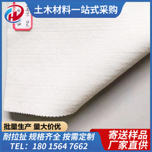 厂家批发道路养护无纺350克土工布 绿化护坡土工布复合防渗土工布