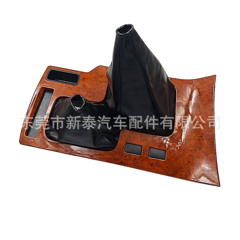 Aplicable a 1998-2007 Toyota Land Cruiser Land Cruiser LC100 panel de marcha caoba