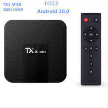 tx3 mini機頂盒安卓10.0 H313 2G/16G 4K網絡高清電視盒 雙頻藍牙