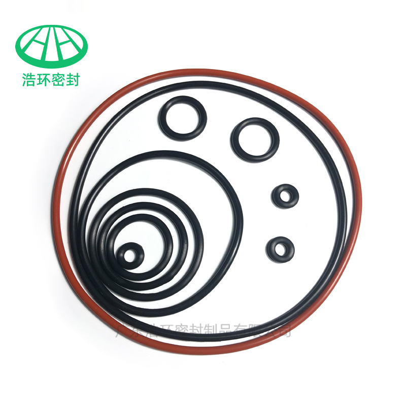 现货防尘丁晴橡胶真空密封圈 黑色三元乙丙橡胶o型圈  NBR橡胶圈