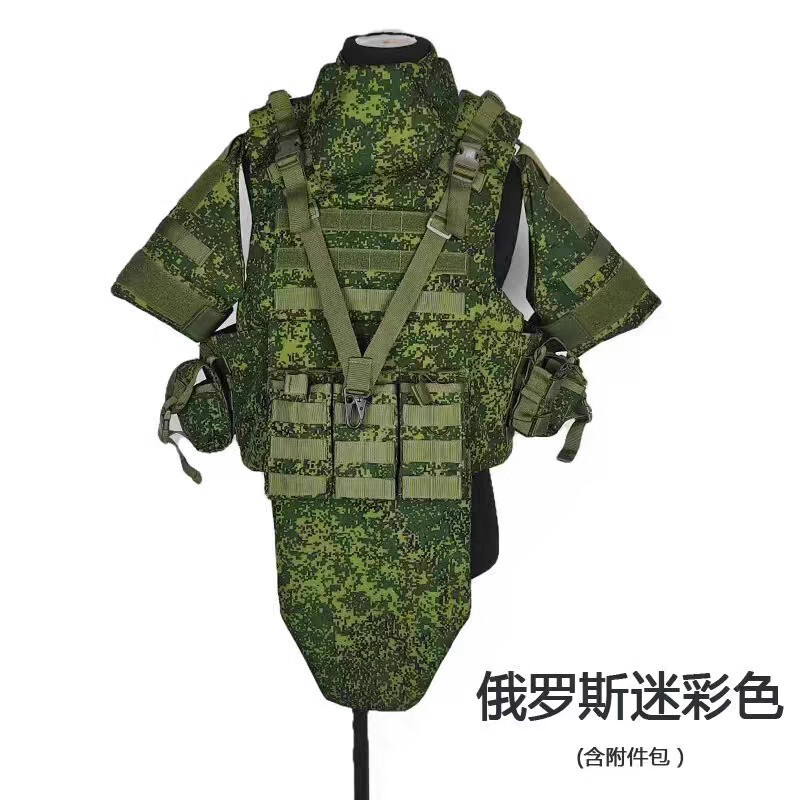 Chengma Cross-Border Russian-Style Little Green Man Replica Russian Armor 6B45 Modular Tactical Vest Athlete Armor Set Multi-Functional