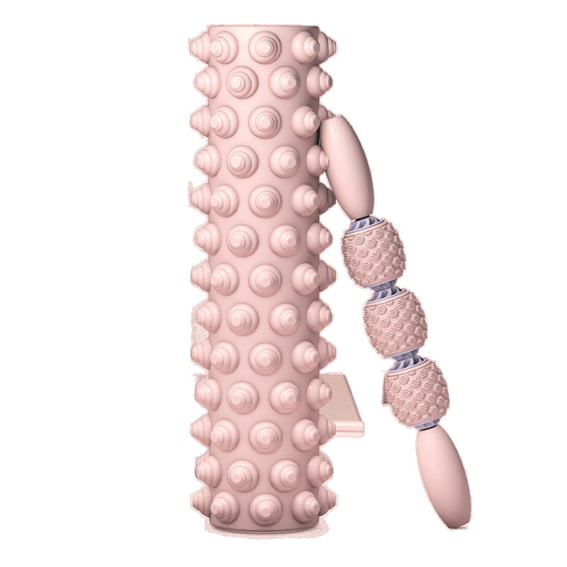 Pilates de yoga espuma eje relajación muscular masaje rodillo rodillo deporte pantorrilla barra de yoga rodillo comercio al por mayor