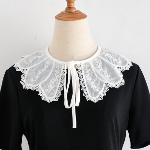 Summer Fake Collar TC Cotton Fake Collar Women's Decorative Single Collar Accessories Neck Strap