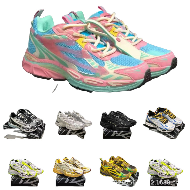 Cross-Border High Version Off-White Dad Shoes Couple Casual Shoes Fashion Trendy Versatile Sports Shoes Three Arrows