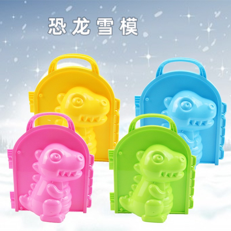 Una variedad de juguetes de nieve se puede utilizar para invierno al aire libre clip de bola de nieve juguetes de nieve para niños