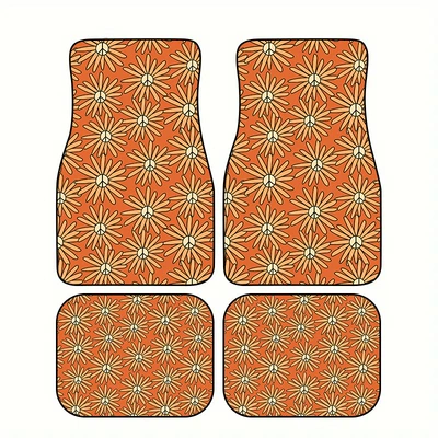 TEMU Retro Smiley Print Universal Foot Pad - s002