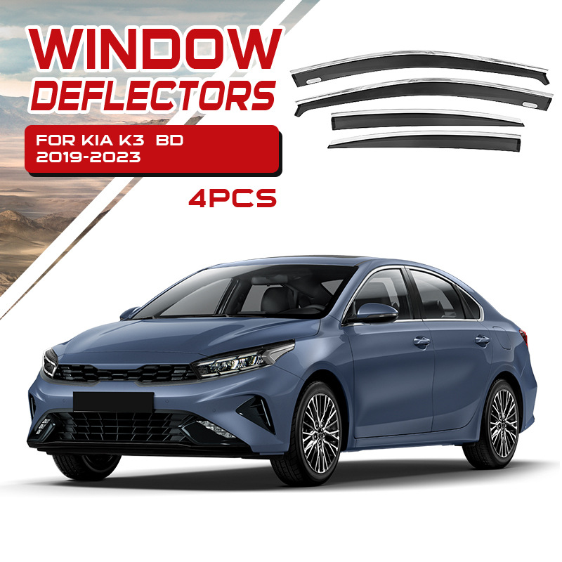 Aplicable Kia Sunny Bloqueador de lluvia ceja Kia k3 Forte Cerato Window Deflector image 7
